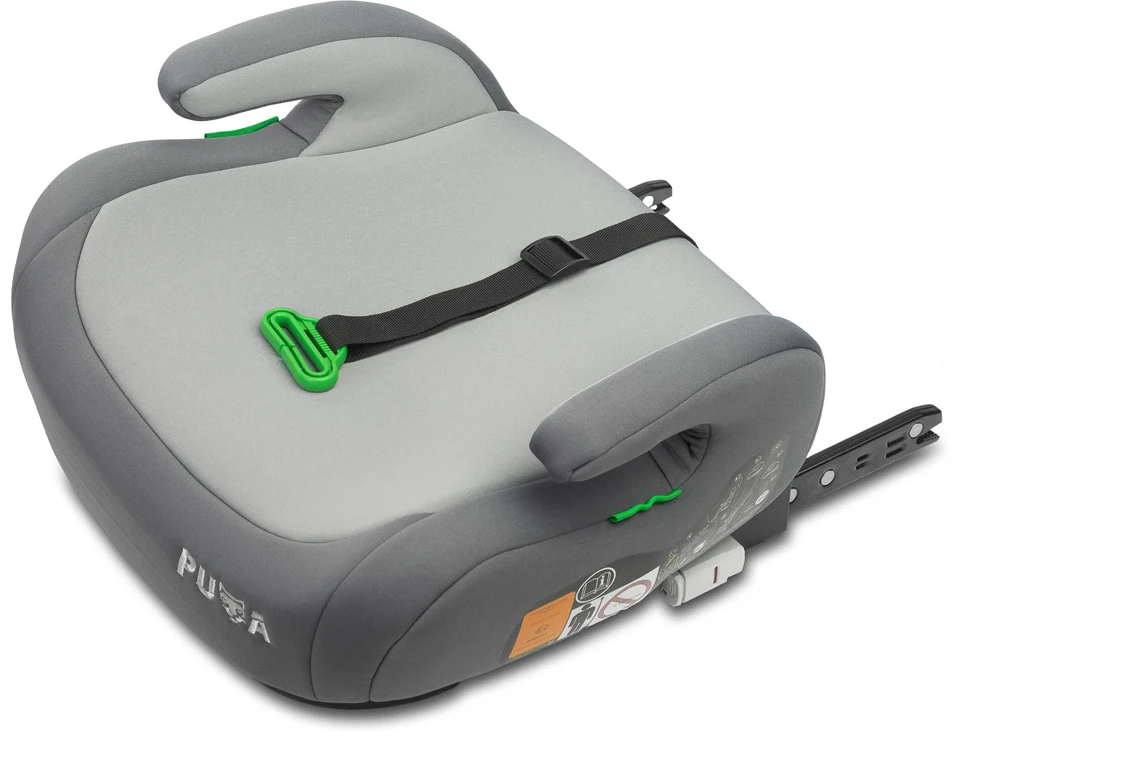 Автокрісло - бустер Caretero Puma ISOFIX I-SIZE (125-150 см) Grey
